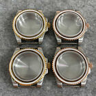 For NH35/36 Movement SUB Gold Watch Case 316L 40mm Sapphire Glass Watch Shell