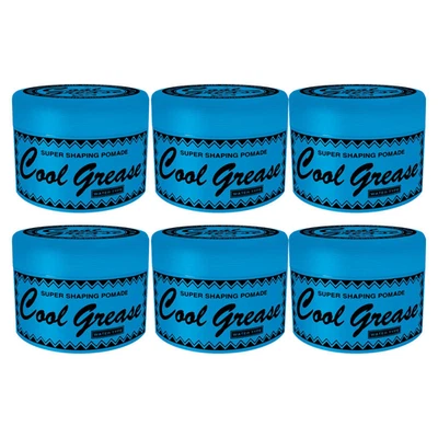 Sakamoto Kouseido Fine Cosmetics COOL GREASE G Hair Wax Styling 210g x 6 set - Image 1 of 2