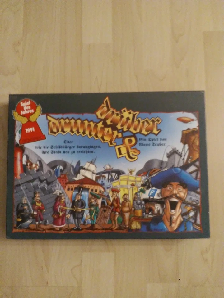 Drunter und Drüber - Spiel des Jahres 1991 - Brettspiel NEU - Bild 1 von 1
