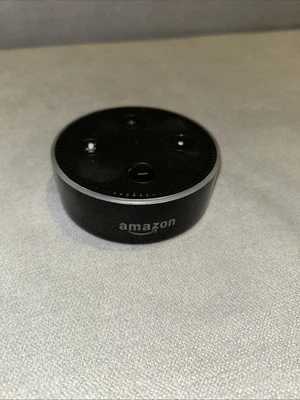 Amazon Echo Dot (2. Generation) Sprachgesteuerter Smart Assistant - Schwarz - Bild 1 von 4