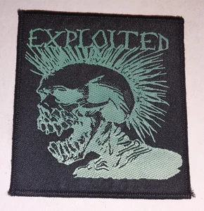 Exploited Patch Aufnäher ca. 9x10 cm Nr. 3112 Vintage Kutte - Bild 1 von 3