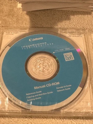 Canon ImageRunner Manual - CD ONLY NEW/SEALED!!!! - Image 1 of 2