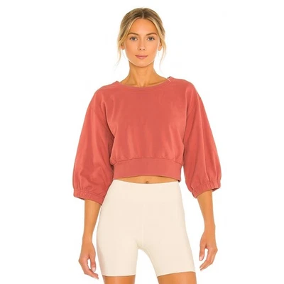 Blusa moletom FP Movement Free People manga dolman cropped - Imagem 1 de 4