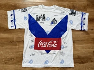 Vintage Atletico Celaya T Shirt All Over Print Size L - Picture 1 of 12