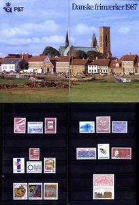 DANIMARCA 1987 Annata completa 17v MNH** - Imagen 1 de 1