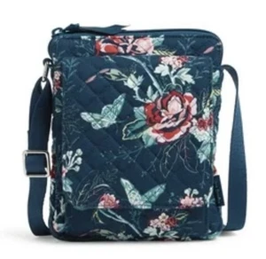 VERA BRADLEY RFID Mini Hipster Adjustable Crossbody Shoulder Bag - Rose Toile - Picture 1 of 8