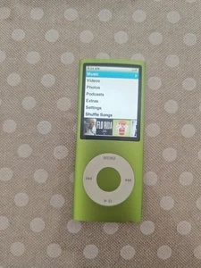 Apple iPod Nano A1285 4th Generation 8gb Verde Green N404 - Imagen 1 de 4