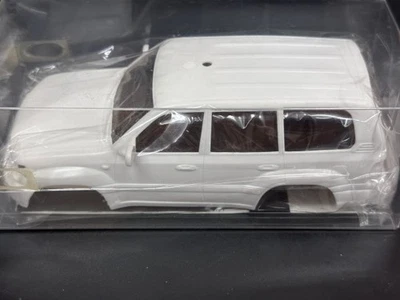 Kyosho Mini-Z Toyota Land Cruiser 100 White Body Set Unpainted RC Rare Japan - Image 1 of 4