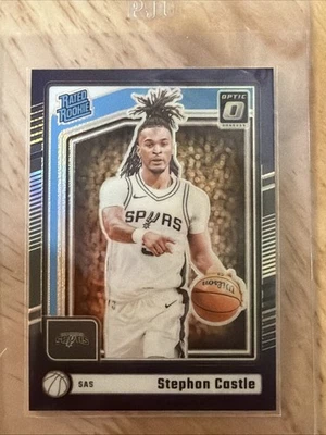 Castillo óptico Stephon RC 2024-25 Panini Donruss púrpura Prizm #254 Foto 1 de 2