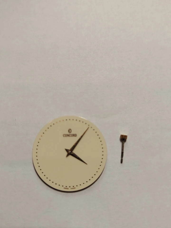 Concord Watch Movement Quartz 8 Jewels 18k Dial Mens Swiss Cal 210001ultra Thine - Image 1 of 4