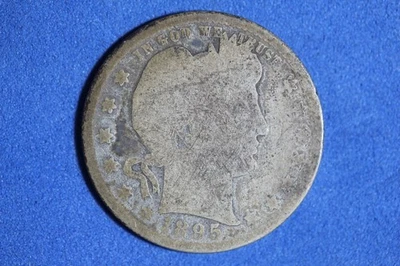 Estate Find 1895 - Barber Quarter #K57651 - Image 1 of 2