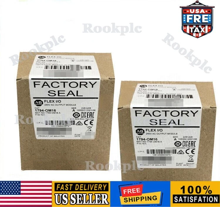 New AB 1794-OM16 Flex 16 Point Digital Output Module 1794OM16 Sealing 1PCS - Image 1 of 1