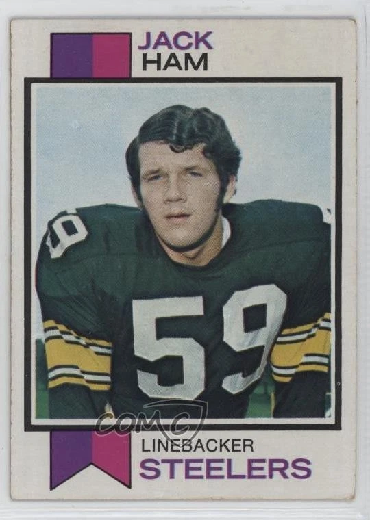 1973 Topps Jack Ham #115 Rookie RC HOF - Image 1 of 3