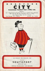 BRADFORD CITY v SOUTHPORT 1969/70 DIVISION 3 - Picture 1 of 1