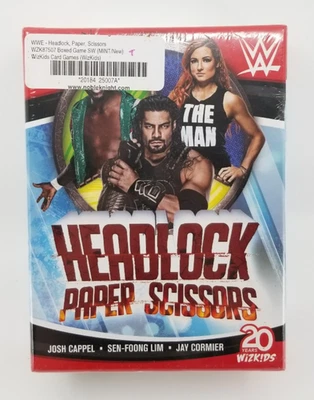 WizKids Card Game WWE - Headlock, Paper, Scissors Box   NEW AND SEALED - Image 1 of 4