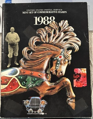 United States Postal Service Mint Set Of Commemorative Stamps 1988 - Image 1 of 4