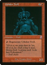 FOIL Uthden Troll | MtG Magic Timeshifted | English | Near Mint