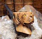 pipe en bois sculpté ,représentant un chien