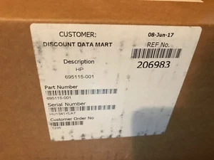 695115-001 HP LTO 4 ULTRIUM 1840 SCSI FH MODULE FOR MSL2024/48/96 G3 IN SLED - Photo 1/1