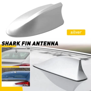 Silver Shark Fin Antenna Cover Signal Radio AM/ FM Aerial For Kia Optima 2013-16 - Bild 1 von 13