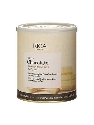 Rica White Chocolate Liposoluble Wax 800ml For Dry Skin, For Arms, Chest, Legs • 55.05€