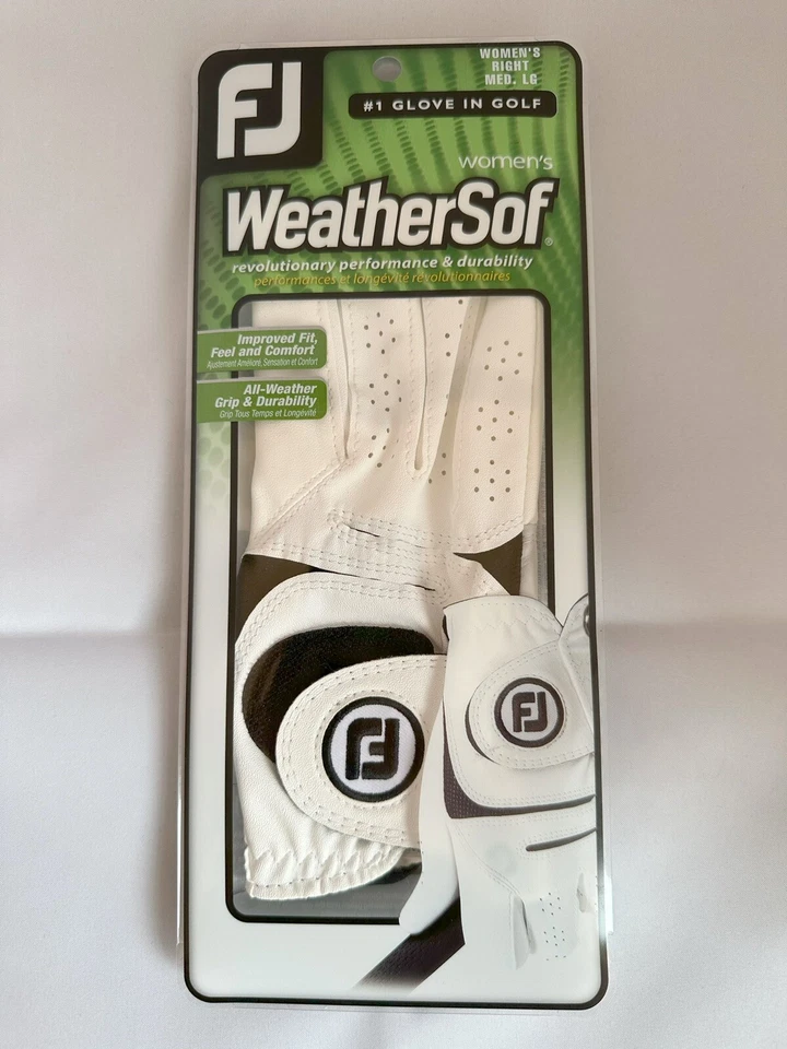 FootJoy WeatherSof Women's Right Small Golf Glove