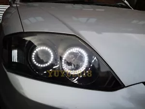 Dream color RGB halo ring for Hyundai Tiburon 03-08 Flow Chasing DRL signal APP - Picture 1 of 23