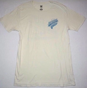 DC Shoes Mens Steel Premium Cotton T-Shirt Medium - Picture 1 of 2