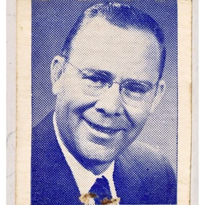 1953 John Hollister Hilton Vallejo Stadtrat Solano County Bay Area Abstimmung - Bild 1 von 4