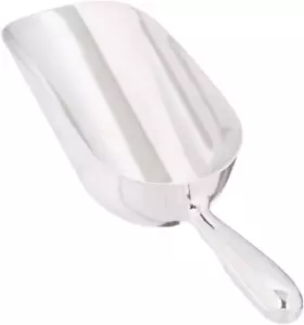 5 Oz. Cast Aluminum Scoop with Contoured Handle - Set of 2 - Picture 1 of 1