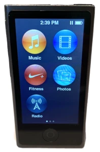 Apple iPod A1446 Nano 7a generazione 16 GB MKN52LL Nike Fit grigio siderale - Foto 1 di 13