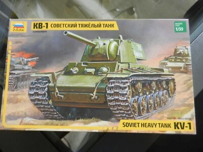 Советский тяжелый танк 1/35 КВ-1 - Изображение 1 из 3