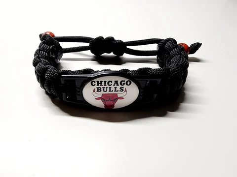 Chicago Bulls Adjustable Charm Bracelet Fan Apparel & Souvenir Basketball NBA Cover