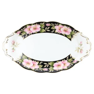 Tablett Milch + Zucker Alberta Rose Royal Albert Provincial Flowers - Bild 1 von 2