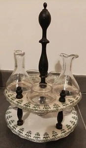 Service A Condiments Gien, Circa 1900 - Picture 1 of 19