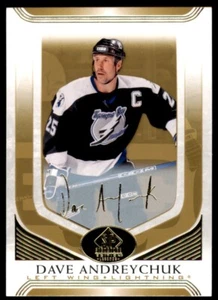 2020-21 SP Signature Edition Legends Gold Foil #200 Dave Andreychuk Tampa Bay - Picture 1 of 2