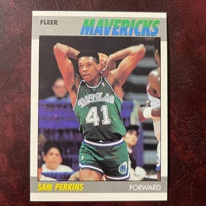 1987-88 Fleer Set SAM PERKINS #84 DALLAS MAVERICKS ** MINT ** HIGH GRADE ** - Picture 1 of 1