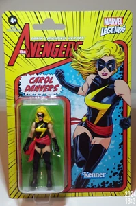 Marvel Legends Retro CAROL DANVERS Action Figure 3.75" Avenger Hasbro Kenner MOC - Picture 1 of 2