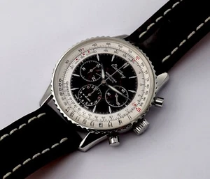 BREITLING NAVITIMER MONTBRILLANT CHRONOGRAPH EDELSTAHL REF.:A30030.2 PAPIERE/BOX - Bild 1 von 6
