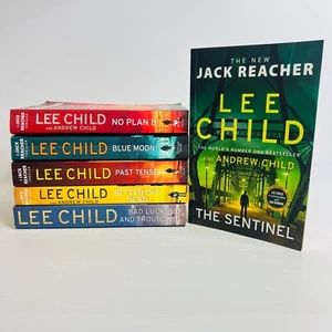 6 Lee Child Bulk Lot Jack Reacher Series - Crime Thriller - Large Fiction - Bild 1 von 15