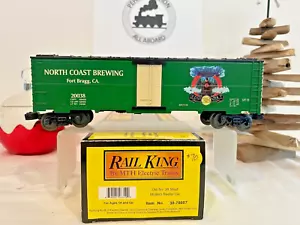 MTH30-78087 #1  NORTH COAST BREWING REEFER DIE-CAST SPRING TRUCKS BLT-2009-NEW - Picture 1 of 2