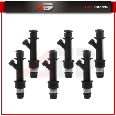 6 inyectores de combustible para Chevrolet Impala Venture Pontiac Grand Am 3,4 L 2000-2005 Foto 1 de 4
