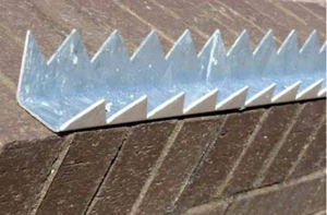 Razor Channel U Profile - Anti-Climb Wall Spikes 1.8m - Galvanised - Security - Picture 1 of 4