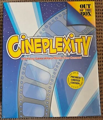 Cineplexity Board Game Premier Limited Edition NEW Unopened Party Game Movies - Image 1 of 4