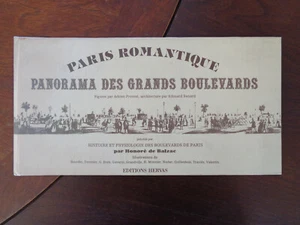 PARIS ROMANTIQUE Panorama des Grands Boulevards Adrien Provost Editions Hervas - Imagen 1 de 10