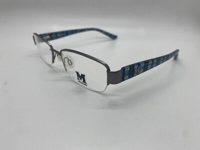 NUEVAS GAFAS MISSONI MM 075VU1 SGUN AZUL METAL AUTÉNTICAS 52-17-135 Foto 1 de 4