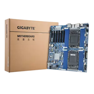 GIBYTE MS73-HB0 doppia LGA4677 4a scheda madre Intel Xeon E-ATX DDR5 4800 MHz - Foto 1 di 3