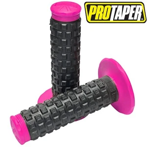 Pink ProTaper Pillow Top Dirt Bike Grips 7/8" (22mm) - KX RMZ CRF YZ KTM - Picture 1 of 9