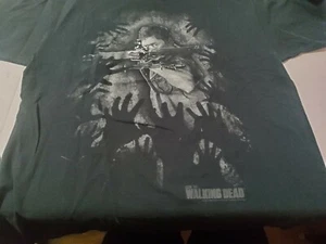 The Walking Dead Daryl Dixon nero T S taglia XL mani camminatrici arco incrociato zombie AMC - Foto 1 di 2