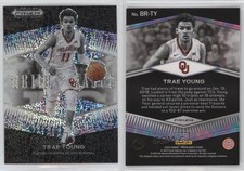 2022-23 Panini Prizm Draft Picks Brilliance White Sparkle Trae Young #BR-TY